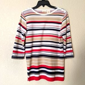 Bobbie Brooks Multicolored Long Sleeved Pullover Top sz. S
